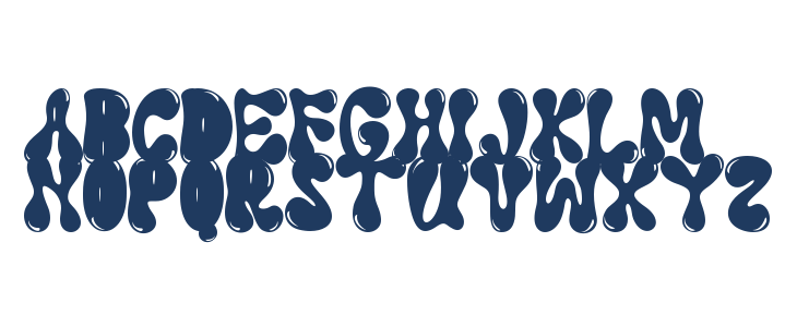 Summer Diving Uppercase