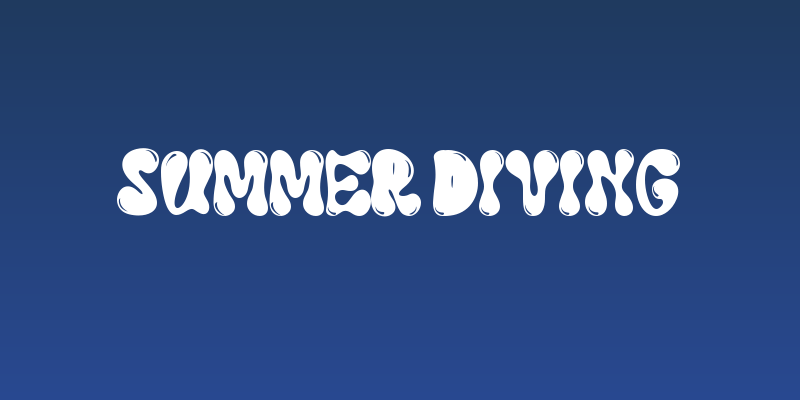 Summer Diving Social Header