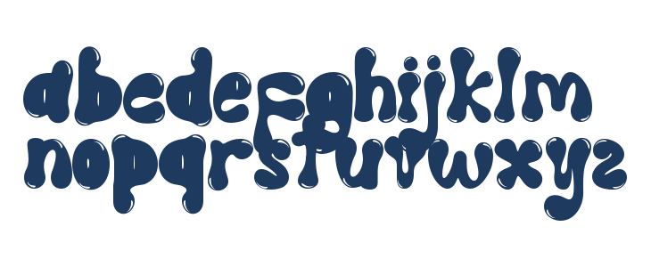 Summer Diving Lowercase