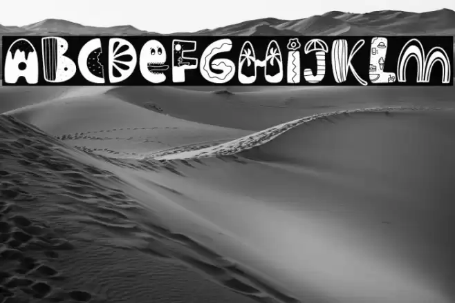 Summer Festival Font examples