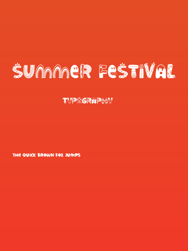 Summer Festival Poster