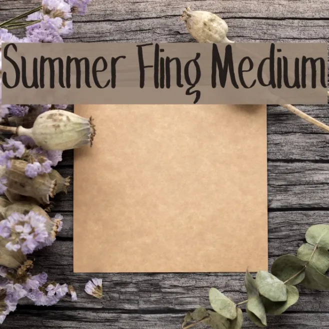 Summer Fling Medium Example 2