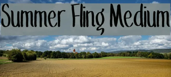 Summer Fling Medium Example 3