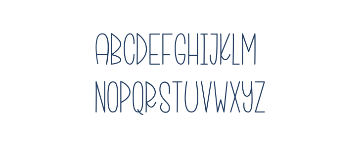 Summer Flowers Lowercase