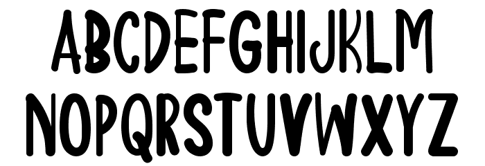 Summer Folk Font LOWERCASE