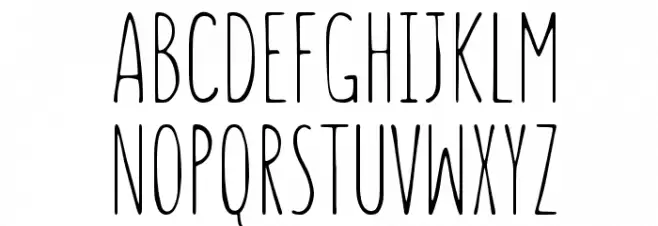 Summer Font Light Polices MAJUSCULES