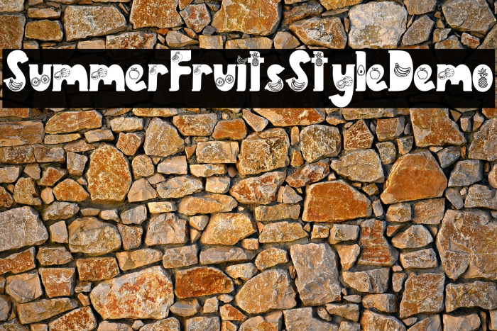 Summer Fruits Style Demo Example 3