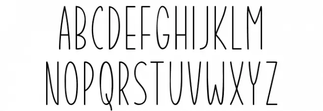 Summer Garden Font Litere mari