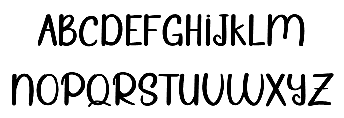 Summer Girl Font LOWERCASE