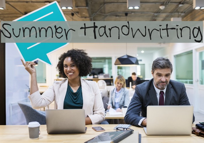 Summer Handwriting Example 2