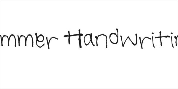 Summer Handwriting Logo