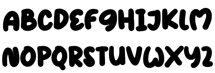Summer Holiday Font LOWERCASE