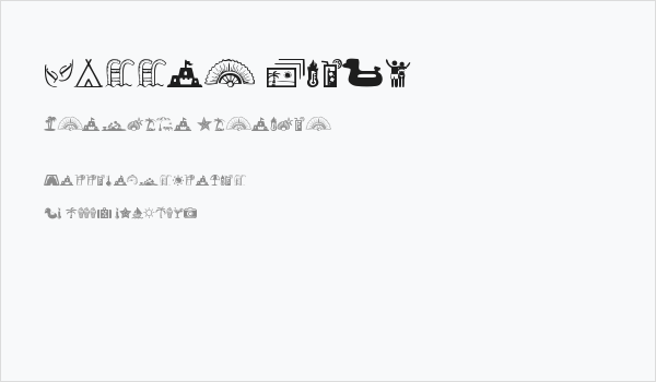 Summer Icons Business Card