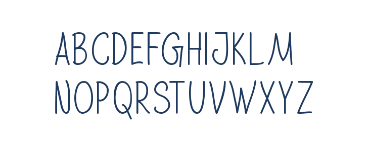 Summer Ink Lowercase