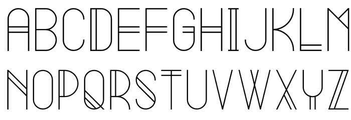 Summer Light Font LOWERCASE