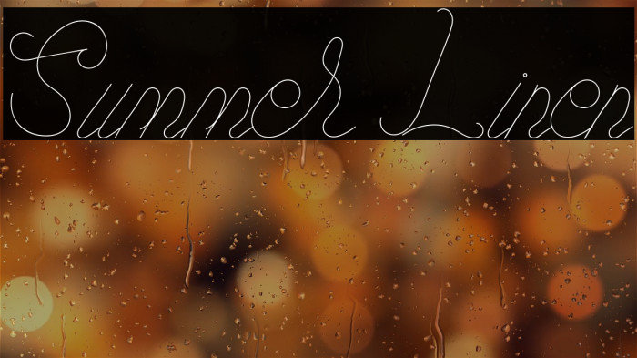 Summer Linen Example 1