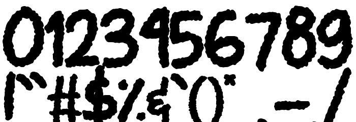 Summer Llama Font OTHER CHARS