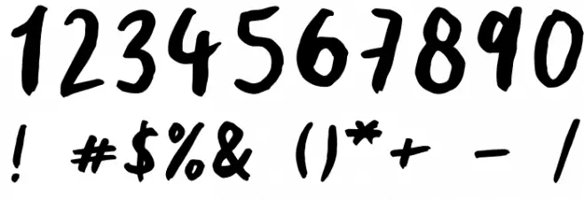 Summer Love Font OTHER CHARS