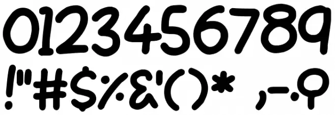 Summer Love Font OTHER CHARS