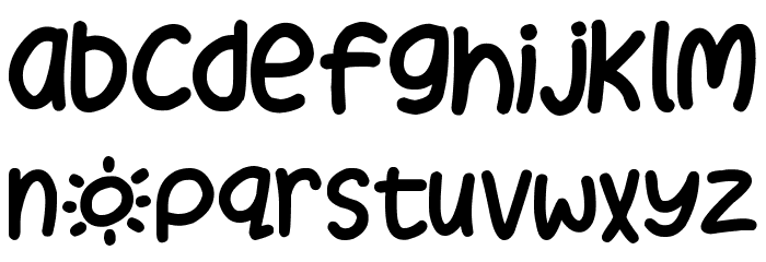Summer Love Font LOWERCASE