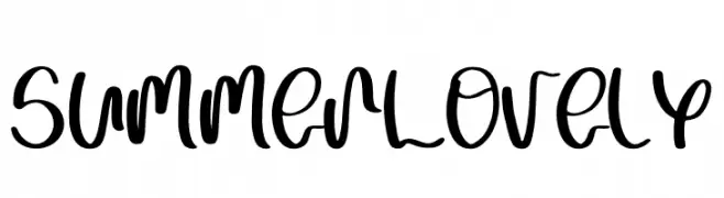 Summer Lovely  Descarca Fonturi Gratis