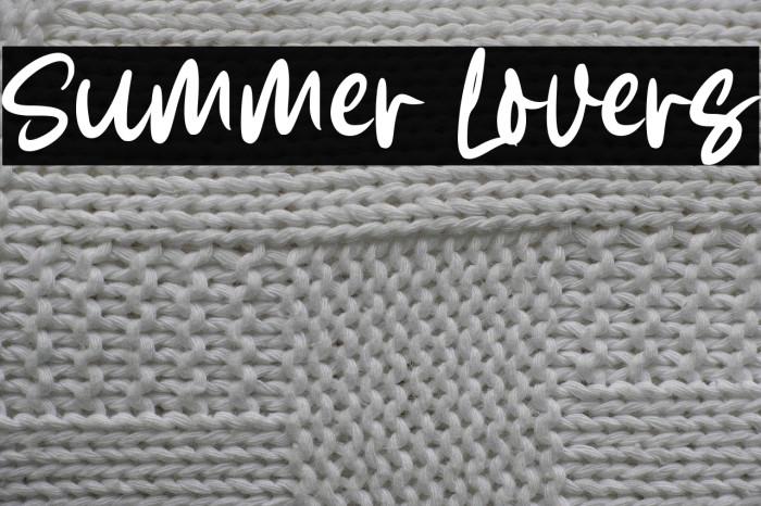 Summer Lovers Example 2