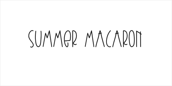Summer Macaron Logo