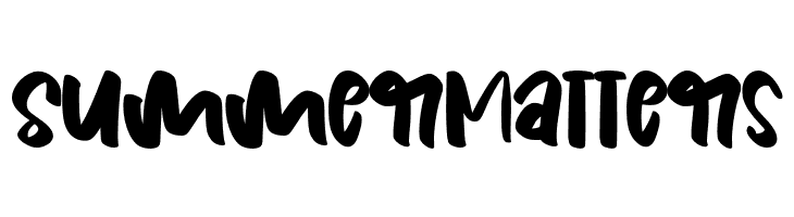 Summer Matters  Free Fonts Download