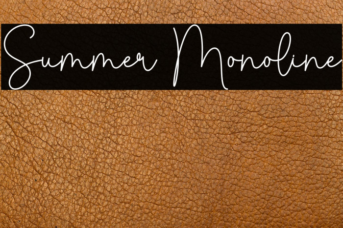 Summer Monoline Example 2