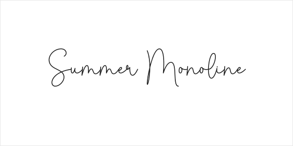 Summer Monoline Logo