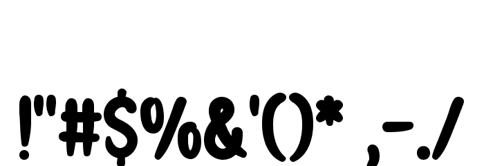 Summer Motion Font OTHER CHARS