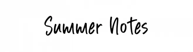 Summer Notes  नि: शुल्क फ़ॉन्ट्स डाउनलोड