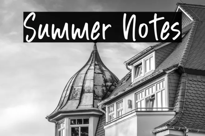 Summer Notes Example 3