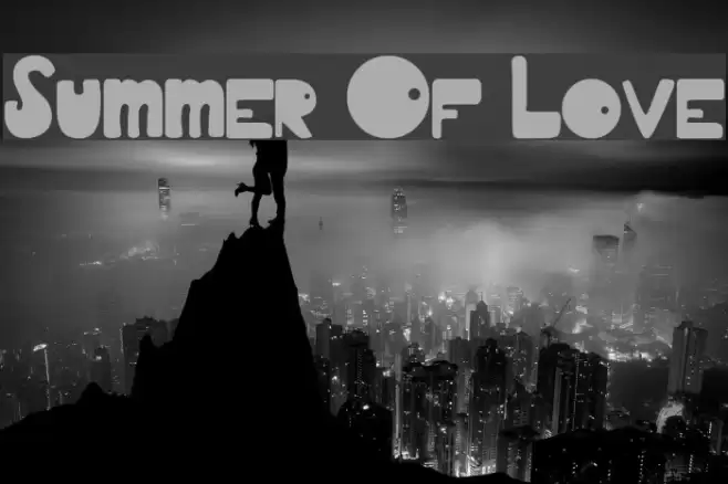 Summer Of Love Font examples