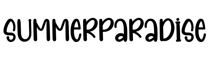 Summer Paradise  Free Fonts Download