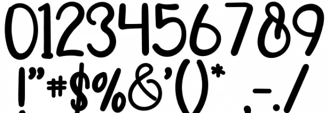 Summer Paradise Font OTHER CHARS