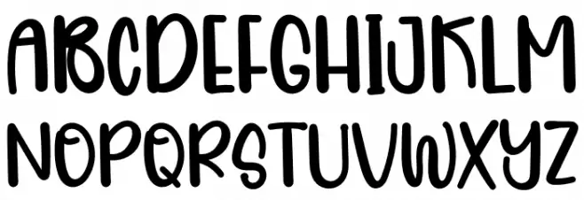 Summer Paradise Schriftart Groß