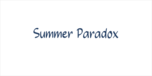 Summer Paradox Logo