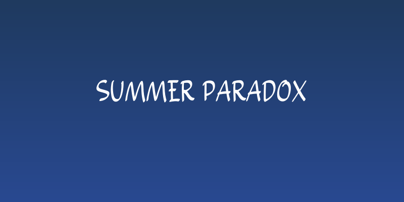 Summer Paradox Social Header