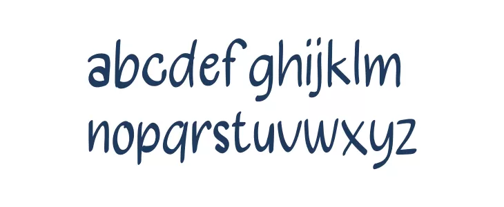 Summer Peace Font LOWERCASE