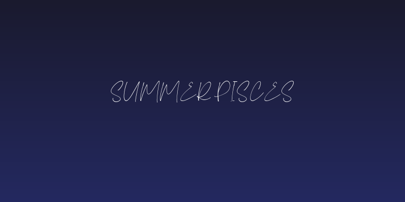 Summer Pisces Social Header