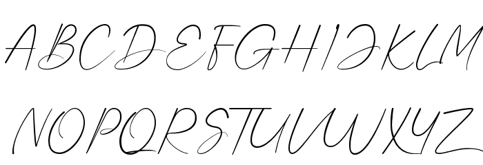 Summer Queen Font UPPERCASE