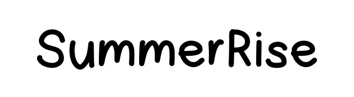 Summer Rise  免费字体下载