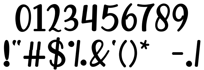Summer Sale Font OTHER CHARS