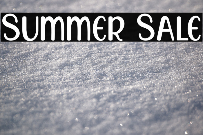 Summer Sale Example 1