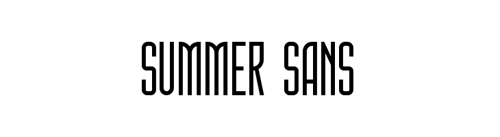 Summer Sans  Free Fonts Download