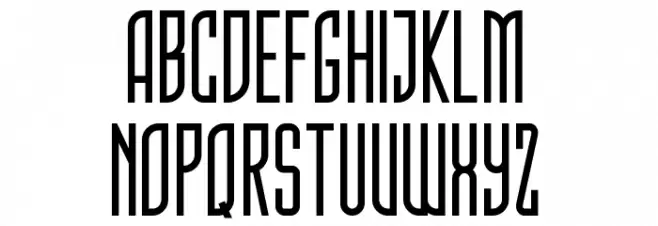 Summer Sans フォント 大文字