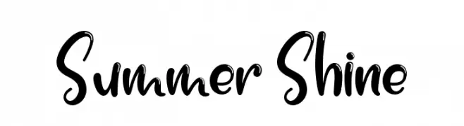 Summer Shine  Descarca Fonturi Gratis