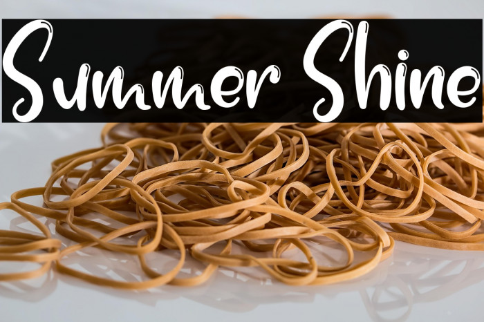 Summer Shine Example 2