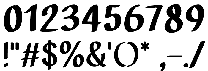 Summer Short फ़ॉन्ट अन्य घर का काम